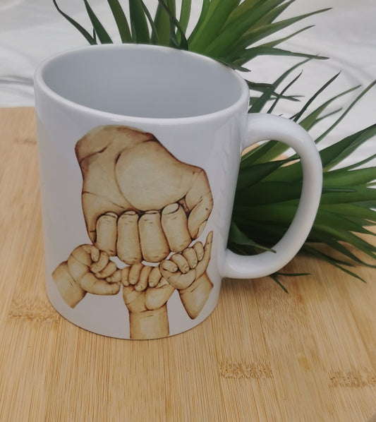 Mugs mains enfants